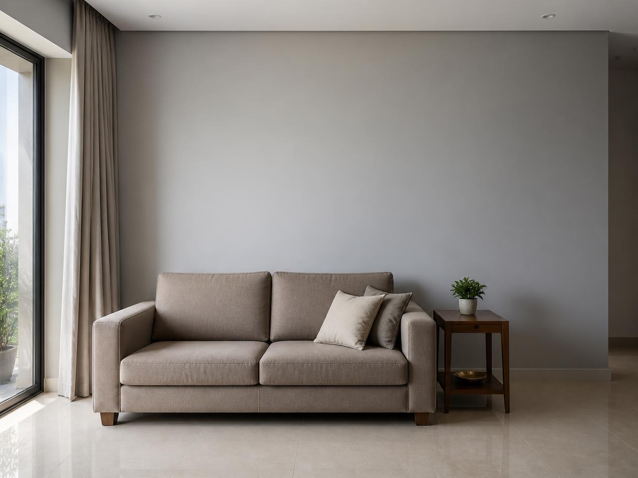 Hyderabad High-Rise Living interior mockup
