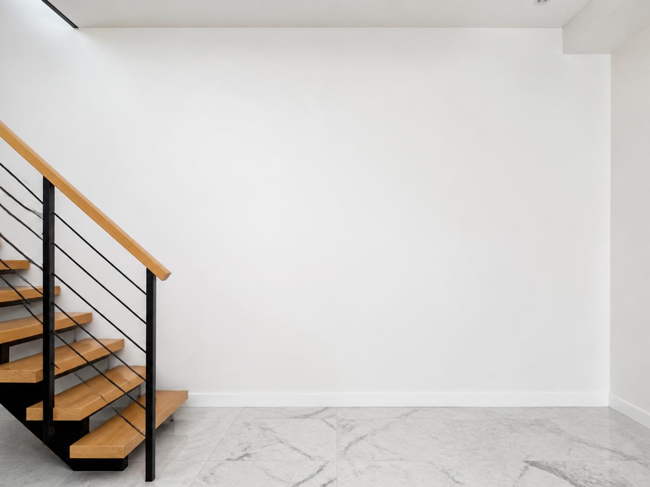 Stair Landing Wall